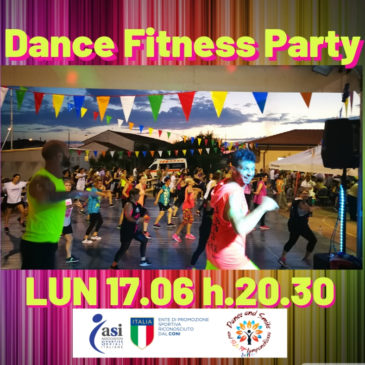 SUN FIT: FREE DANCE FITNESS PARTY – Lezione di fitness musicale e aerobica -17 GIUGNO ALLE 20.30 A LEGNAGO