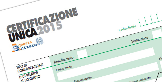 Certificazione Unica entro il 7 marzo + Nuova Domanda Iscrizione