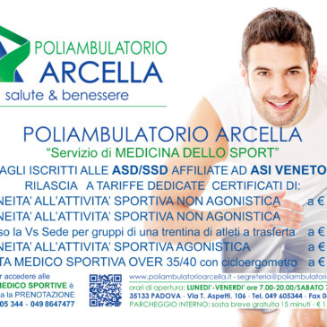 Certificati Medici. Poliambulatorio Arcella convenzione 2017