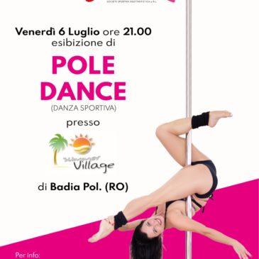 COCO’FIT: ESIBIZIONI DI POLE DANCE IL 6 LUGLIO  ALLE 21 A BADIA POLESINE (RO)