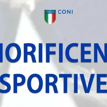 Benemerenze CONI: aperte le candidature per società ed atleti.